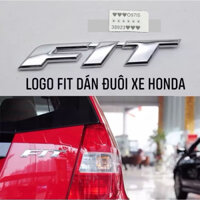 BỘ LOGO CHỮ FIT CAO CẤP GIÁ RẺ DÁN HONDA FIT