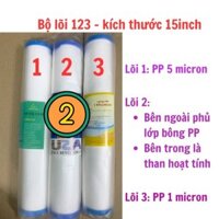 BỘ LÕI 123 -15INCH(37,5cm) SHOP CÓ CHIA PHÂN LOẠI BỘ 3 LOI VÀ BỘ 5 LÕI.