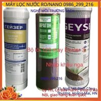 Bộ Lõi Lọc 123 Máy Ecotar3👉 Lõi Lọc 123 Máy NanoGeyser👉 Lõi Lọc Geyser Nhập Khẩu Máy Ecotar3