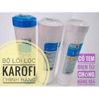 Bộ lõi lọc nuớc 1.2.3 KAROFI chính hãng