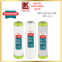 Bộ Lõi Lọc Nước 123 Sunhouse