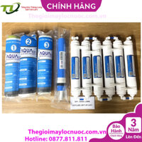 Bộ lõi lọc nước AQUA - Chính hãng - Bộ Khoáng màu trắng