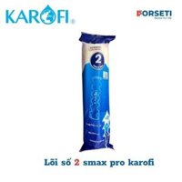Bộ lõi lọc nước thô 123 SMAX Pro Karofi - Hàng chính hãng - lõi số 2 smax pro
