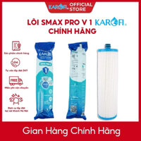Bộ lõi lọc nước thô 123 SMAX Pro V Karofi chính hãng - D66s -D66s Pro