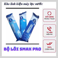 Bộ lõi lọc thô 1,2,3 Smax Pro của karofi  lắp vừa cho tất cả các dòng máy của karofi