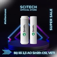 Bộ lõi máy lọc nước AO Smith AR600-CS1ADR75-VET1 kèm co nối Scitech cho lõi nối nhanh - Hàng chính hãng - Bộ lõi 23 AR600-CS1ADR75-VET1