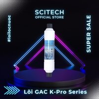 Bộ lõi số 1,2,3,4 K-Pro Series by Scitech Lõi PP-GAC-CTO-UF dùng cho máy lọc nước nóng lạnh, máy lọc nước UF - Hàng chính hãng - Lõi GAC