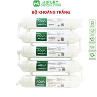 BỘ LÕI TẠO KHOÁNG AQUA 56789 bộ 5 quả lọc cung cấp chất khoáng cho cơ thể, lắp đặt dễ dàng tất cả các máy lọc nước Ro