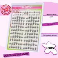 Bộ lông mi giả hướng dương với bộ lông mi dưới kèm nhíp keo Diy V0w6