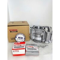 Bộ Lòng Piston Bạc MX King, Exciter 150, Exciter 135 - Mã 2PV + Piston 3C1 Chính Hãng nhập Indonesia