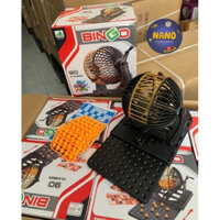 BỘ LỒNG QUAY LOTO BINGO 90 SỐ