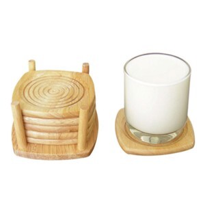 Bộ Lót Ly 6 Cái Gỗ Đức Thành – 21171