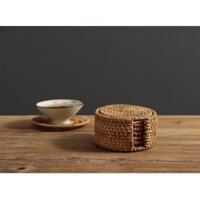 BỘ LÓT MÂY TRE ĐAN