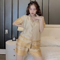 Bộ lụa quần đùi