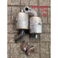 Bô lửa/bô giảm thanh máy dầu Yanmar F8/F9/F10 kèm co bô