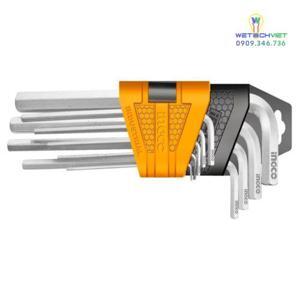 Bộ lục giác 9 cây 1.5 - 10mm Ingco HHK11091