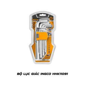 Bộ lục giác 9 cây 1.5 - 10mm Ingco HHK11091