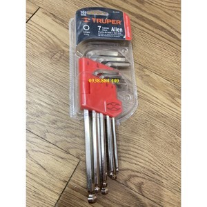 Bộ lục giác bi 7 cây hệ inch Truper 15551 ALLX-7P