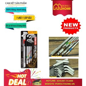 Bộ lục giác bi 9 cây Wise SBL-1000