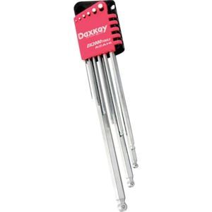 Bộ lục giác bi chống trượt đầu ngắn loại dài 1.5-10mm Asahi DVS0910