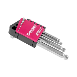 Bộ lục giác bi chống trượt đầu ngắn loại ngắn 1.5-10mm Asahi DWS0910
