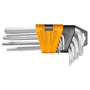 Bộ lục giác bi dài 9 chi tiết Ingco HHK12092