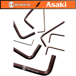 Bộ lục giác bi dài AK-7408 - 9 cây