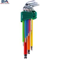 Bộ lục giác bi dài nhiều màu 9 chi tiết Sata 09101CH