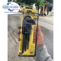 Bộ lục giác bi đen có nam châm 9 cây A0098 BUDDY   RẺ NHẤT THỊ TRƯỜNG