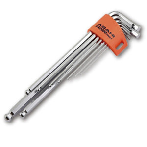 Bộ lục giác bi loại dài 1.5-10mm Asahi AQS0910
