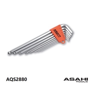 Bộ lục giác bi loại dài 1.5-8mm Asahi AQS0880