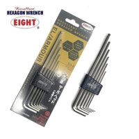 Bộ lục giác chìm EIGHT TLS-6 Gồm 6 cỡ lục giác từ 1.5 đến 5mm Made In Japan