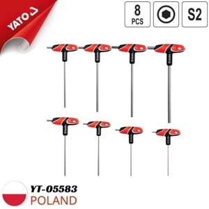 Bộ Lục giác chữ T 8 chi tiết Yato YT-05583