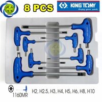 Bộ lúc giác chữ T đầu bi Kingtony 22108MR 8 cây 2-10mm – CÔNG TY TNHH DỤNG CỤ CƠ KHÍ THANH TRÚC