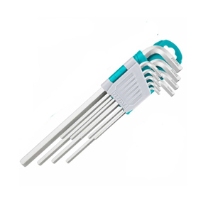 Bộ lục giác đầu bằng dài 9 chi tiết hệ mét Total THT106192