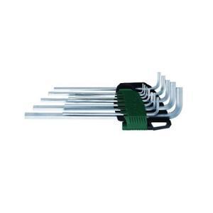 Bộ lục giác đầu bi 12 chi tiết hệ inch Sata 09-106 (Xám bạc)