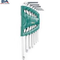 Bộ lục giác đầu bi 7 chi tiết Sata 09113