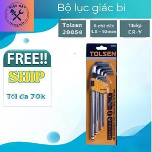 Bộ lục giác đầu bi 9 cây Tolsen 20054