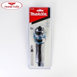 Bộ lục giác đầu bi Makita B-65894, 9 cây