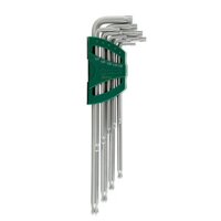 Bộ lục giác đầu sao loại dài 9 chi tiết cao cấp chính hãng SATA 09716