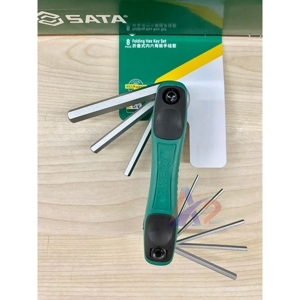 Bộ lục giác gập Sata 09121 - 8 chi tiết