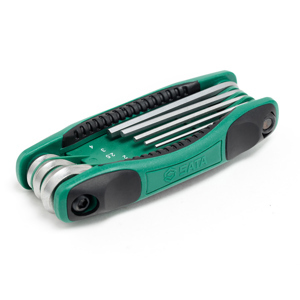 Bộ lục giác gập Sata 09121 - 8 chi tiết