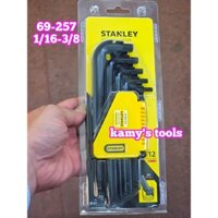 Bộ Lục Giác Hệ Inch 12 Chi Tiết Stanley 69-257 1/16-3/8 inch