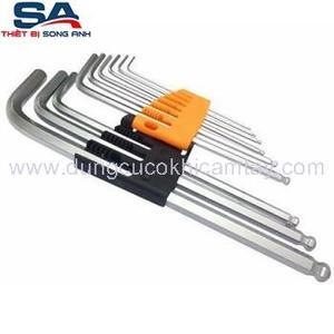 Bộ lục giác hệ mét Century 060803C, 9 cây