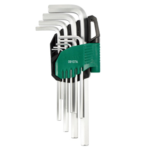 Bộ lục giác hệ Metric 9 chi tiết Sata 09107A