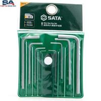 Bộ lục giác mini 8 chi tiết Sata 09119