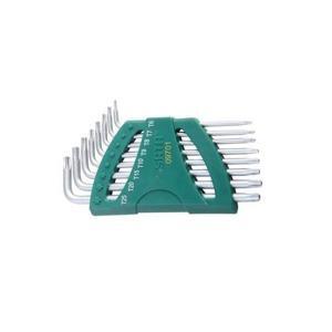 Bộ lục giác sao 8 cây dài Sata 09-701 (Xám bạc)