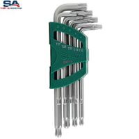 Bộ lục giác sao đầu bi 9 chi tiết Sata 09715