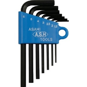 Bộ lục giác thường dài 1.5-6mm Asahi ALS0770