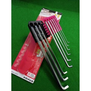 Bộ lục giác thường dài 2 đầu cong 1.5-10mm Asahi DYS0910